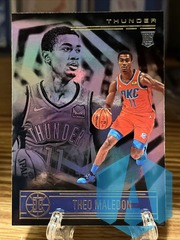 2020-21 Panini Illusions Theo Maledon #163 Rookie Oklahoma City Thunder